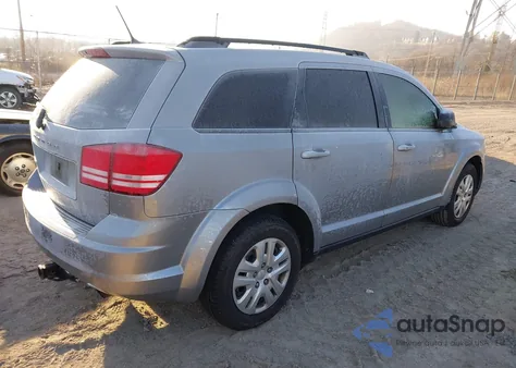2018 Dodge Journey Se from USA, damaged, VIN 3C4PDCAB2JT427236